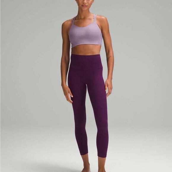 Lululemon Align High Rise Leggings with Pockets Dramatic Purple Magenta, Size 4 - Picture 1 of 5